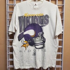 90s Minnesota Vikings Riddell NFL t-shirt